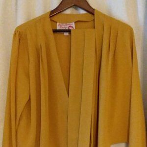 RocknRomance Darla vintage style wrap top blouse 16